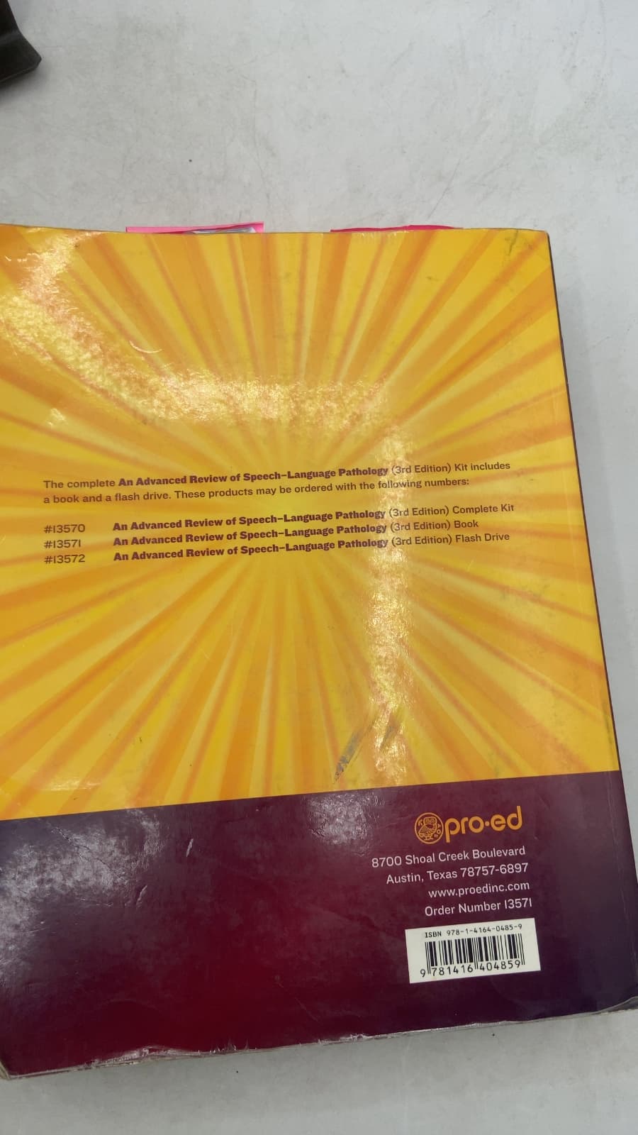 An Advanced Review of Speech-Language Pathology: Preparation for the PRAXIS and Comprehensive Examination by Celeste Roseberry-McKibbin, M. N. Hegde - additional view