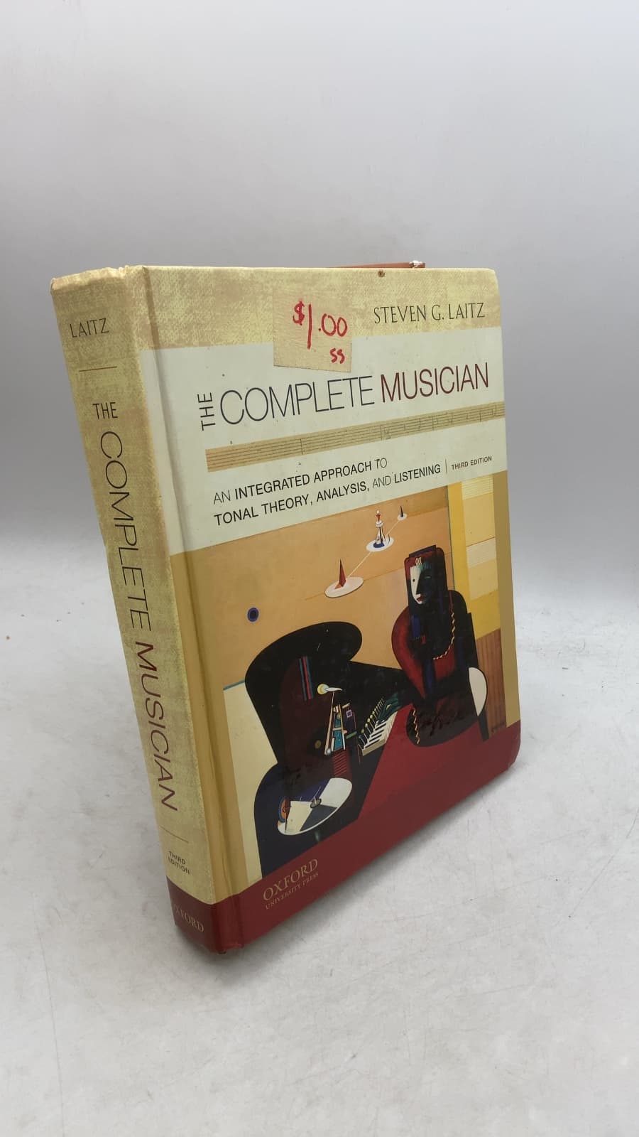 The Complete Musician: An Integrated Approach to Tonal Theory, Analysis, and Listening by Steven G. Laitz - front cover