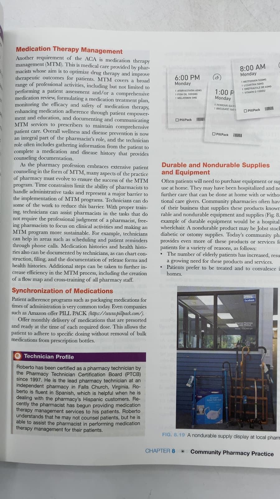 Mosby's Pharmacy Technician: Principles and Practice by Karen Davis, Anthony Guerra - additional view
