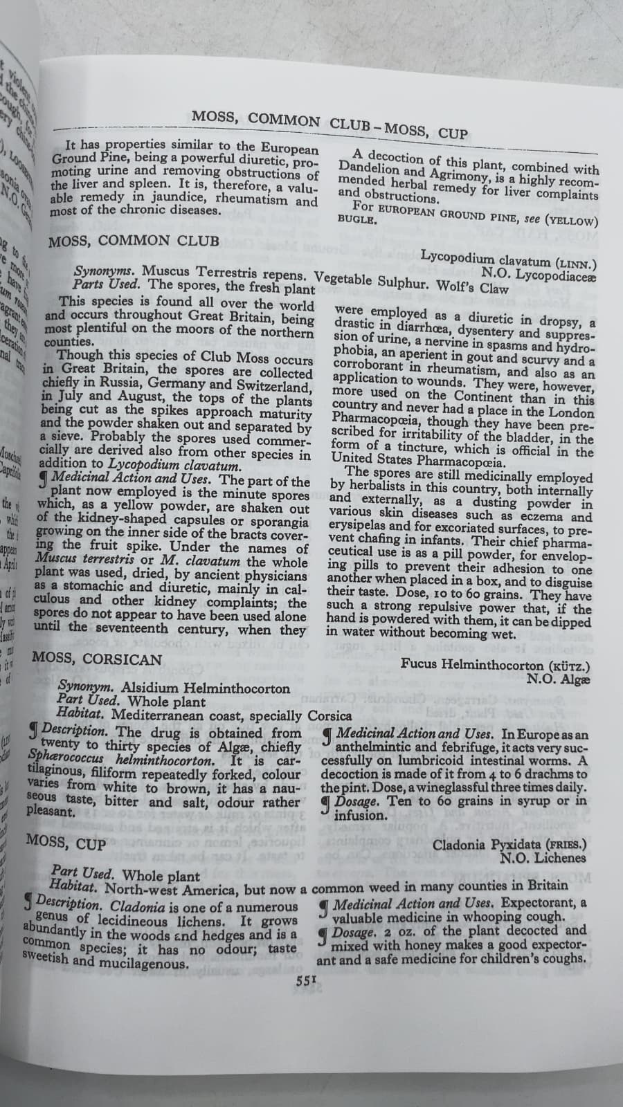 A Modern Herbal, Vol. II (I-Z and Indexes) by Mrs. M. Grieve - additional view