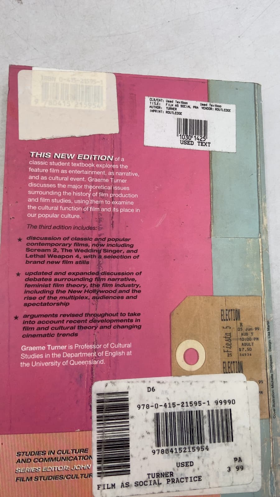 Film as Social Practice by Graeme Turner - additional view