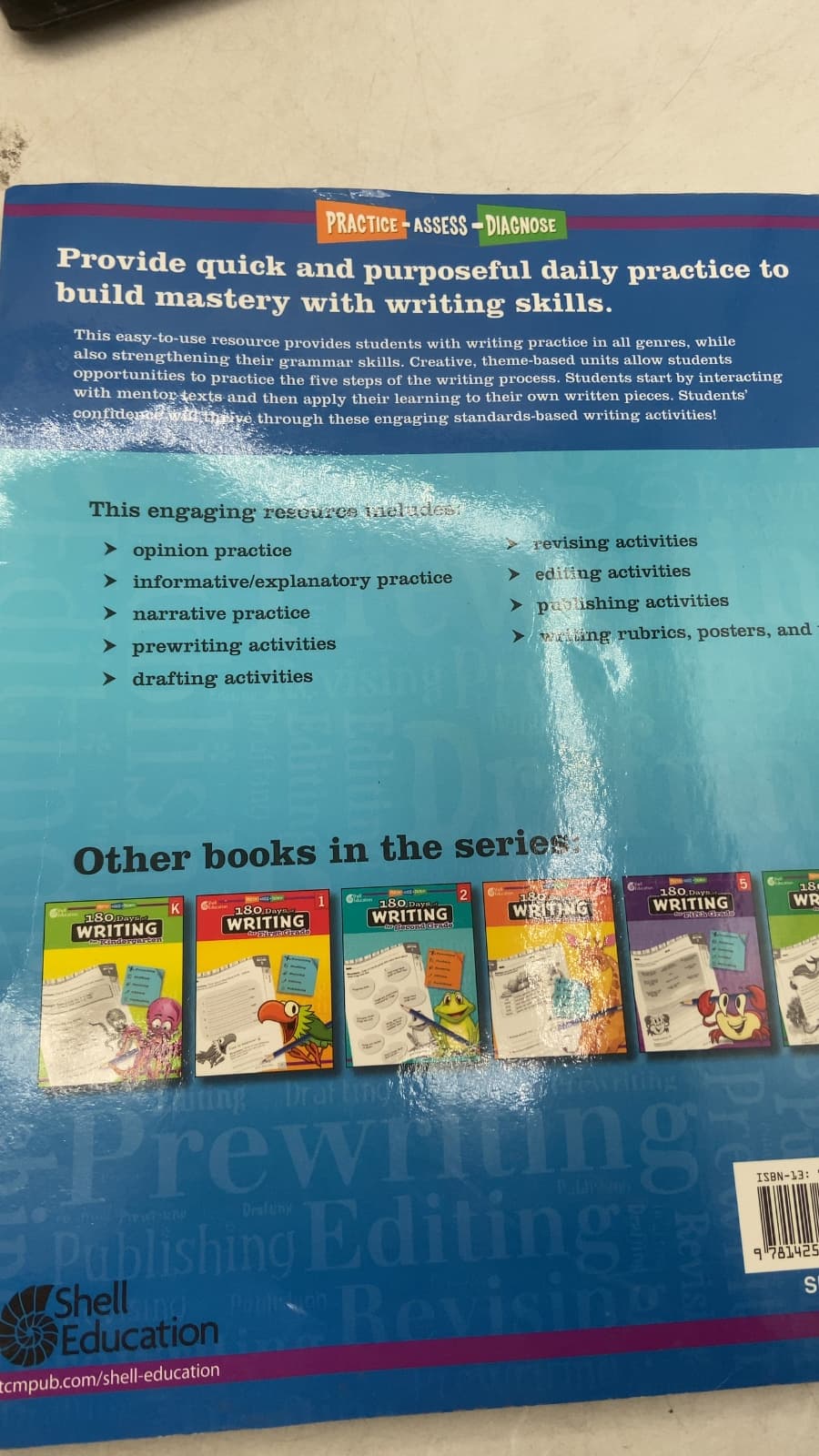 180 Days of Writing for Fourth Grade by Kristin Kemp, M.A.Ed. - additional view