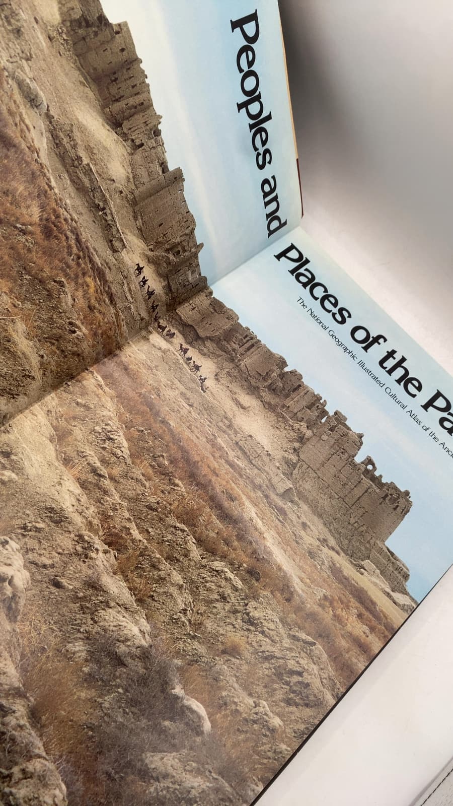 Peoples and Places of the Past: The National Geographic Illustrated Cultural Atlas of the Ancient World by National Geographic Society - title page