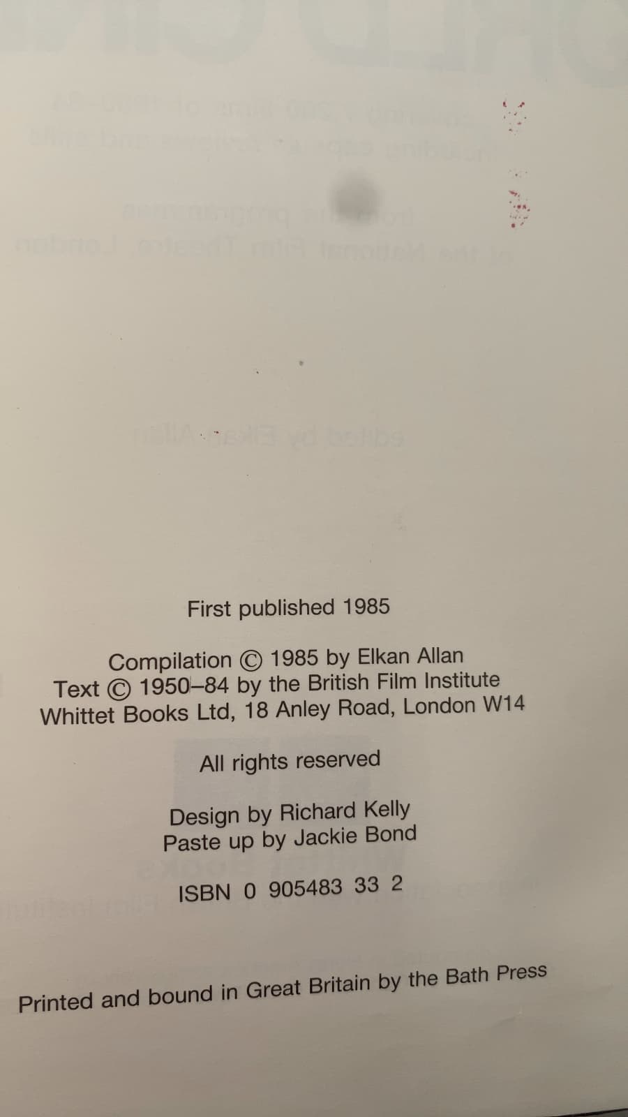 A Guide to World Cinema by Elkan Allan (editor) - additional view