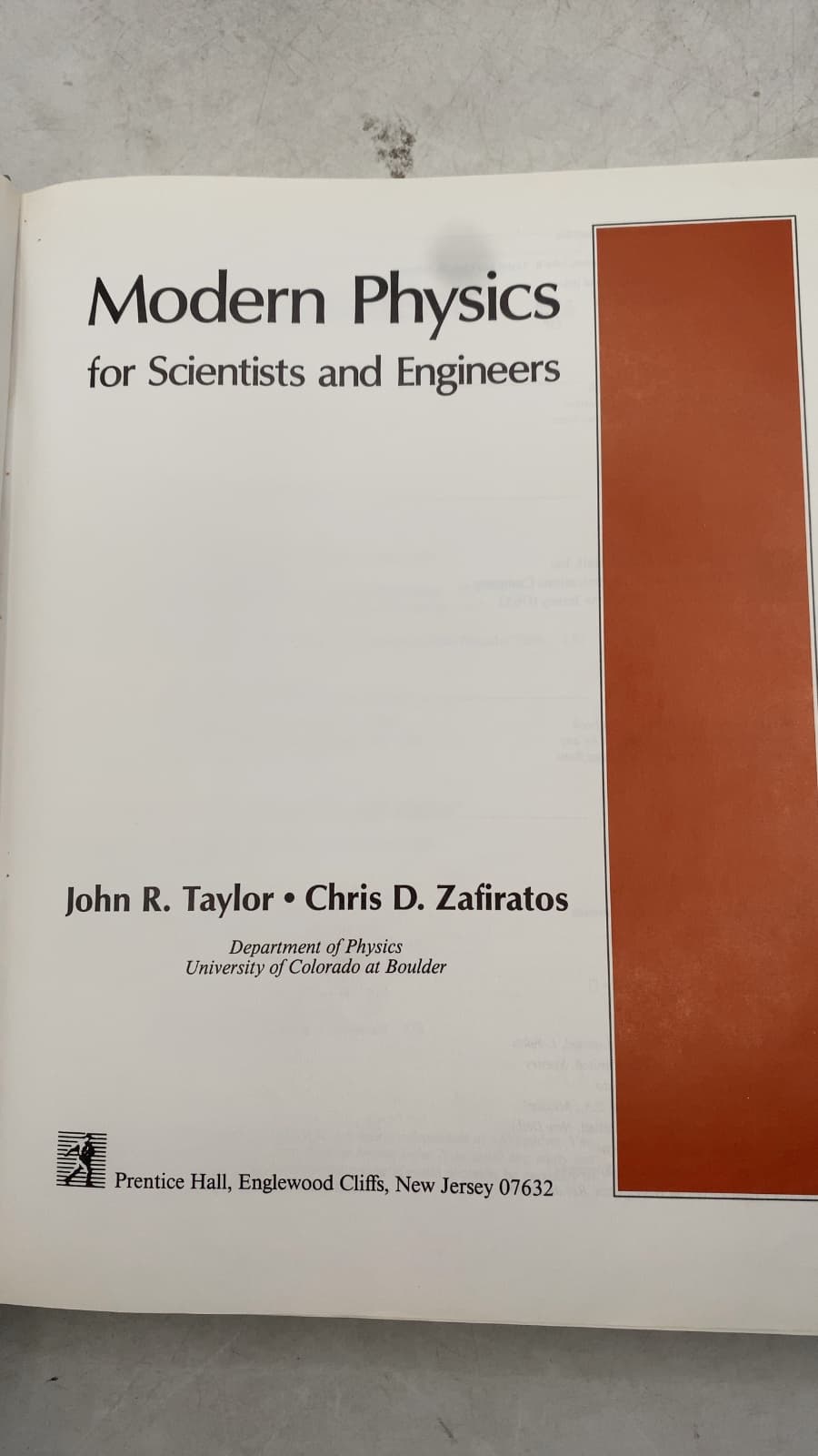 Modern Physics for Scientists and Engineers by John R. Taylor, Chris D. Zafiratos - additional view