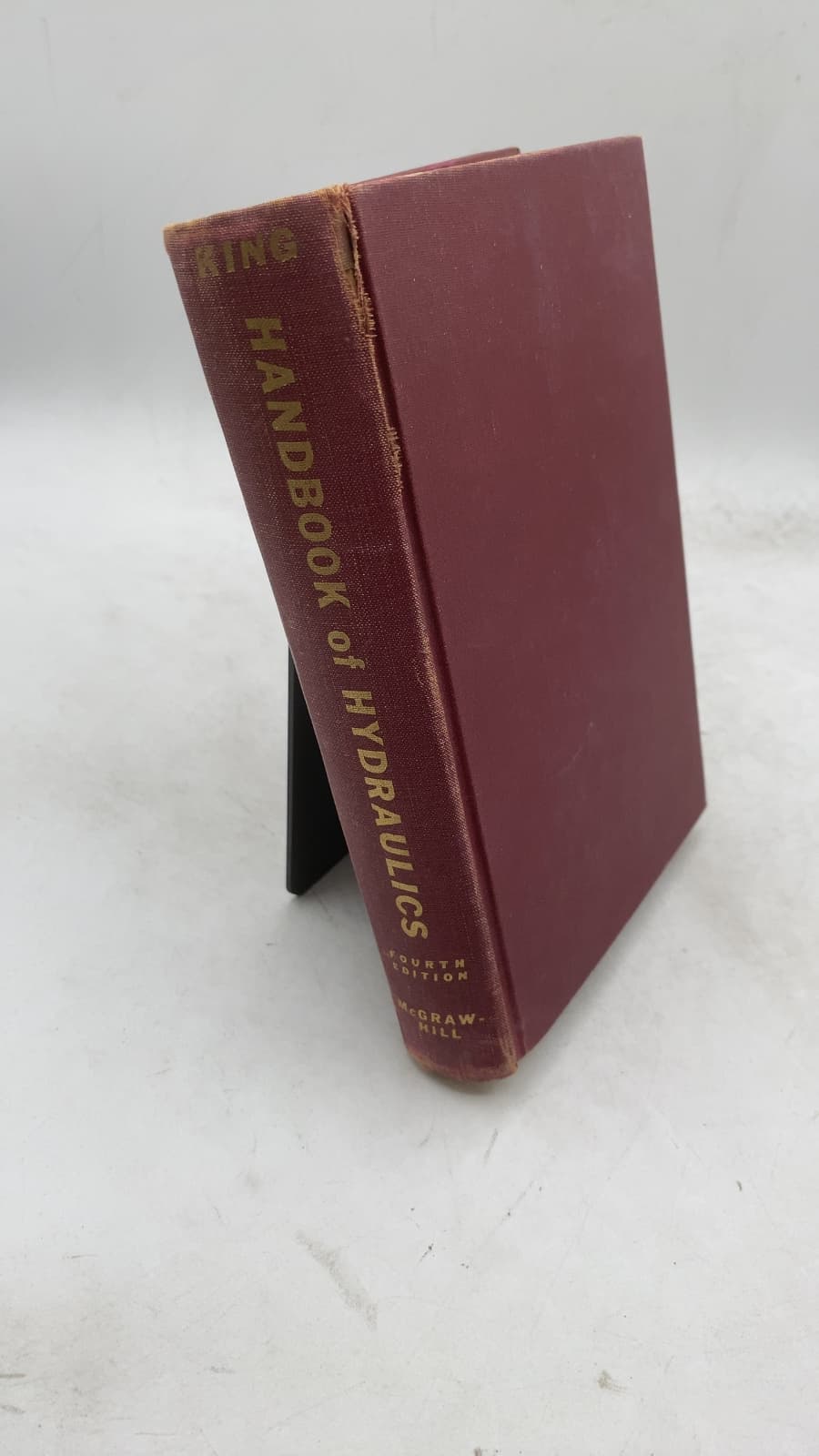 Handbook of Hydraulics by Horace Williams King - front cover