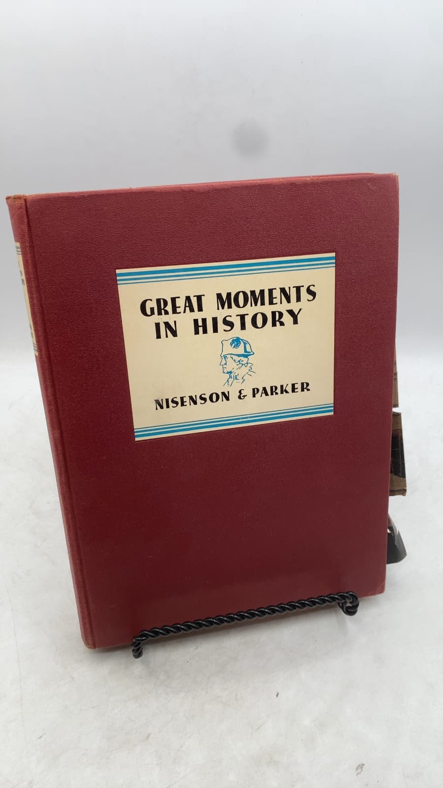Great Moments in History: A Graphic Survey of 150 Decisive Events in the World's History by Samuel Nisenson and Alfred Parker - front cover