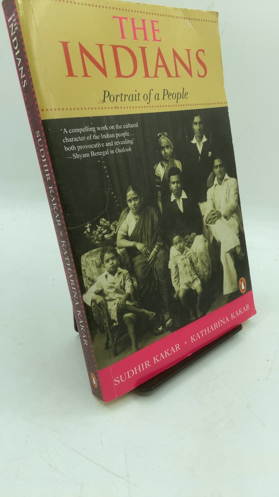 The Indians: Portrait of a People by Sudhir Kakar, Katharina Kakar - front cover