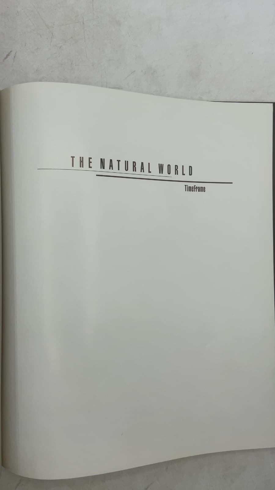 The Natural World by Editors of Time-Life Books - title page