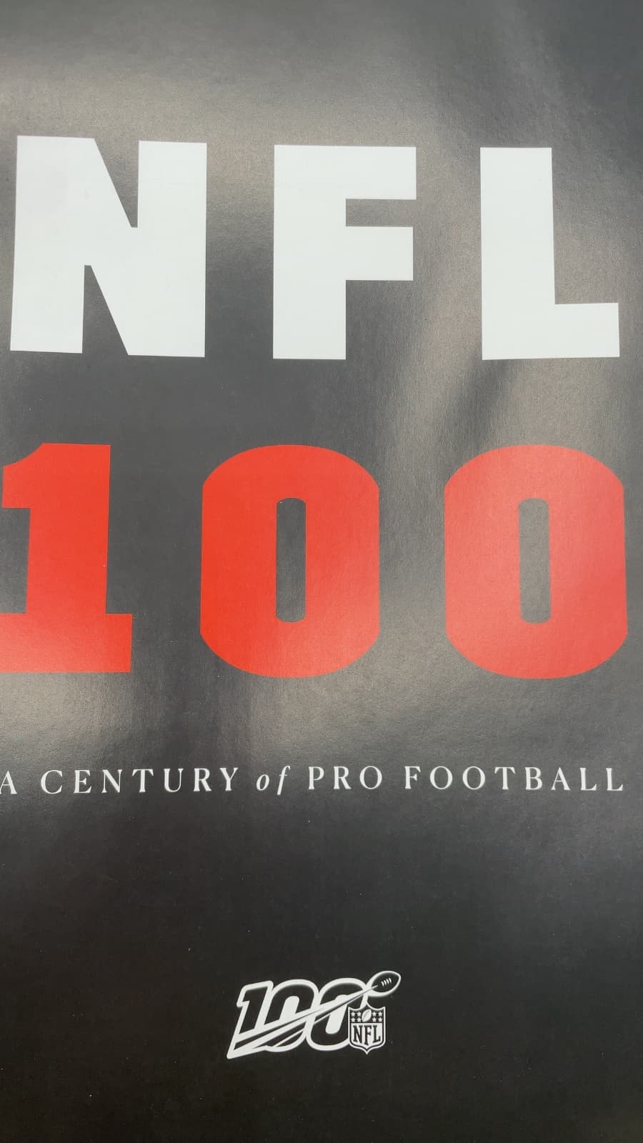 NFL 100: A Century of Pro Football by Rob Fleder (Editor) - title page
