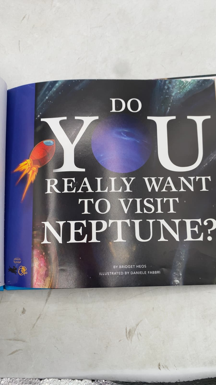 Do You Really Want to Visit Neptune? by Bridget Heos - title page