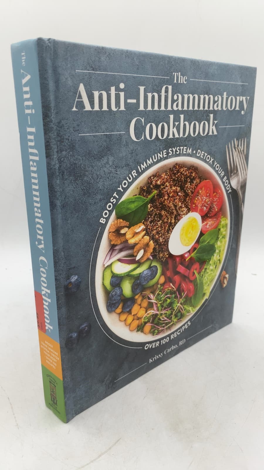 The Anti-Inflammatory Cookbook by Krissy Carbo, RD - front cover