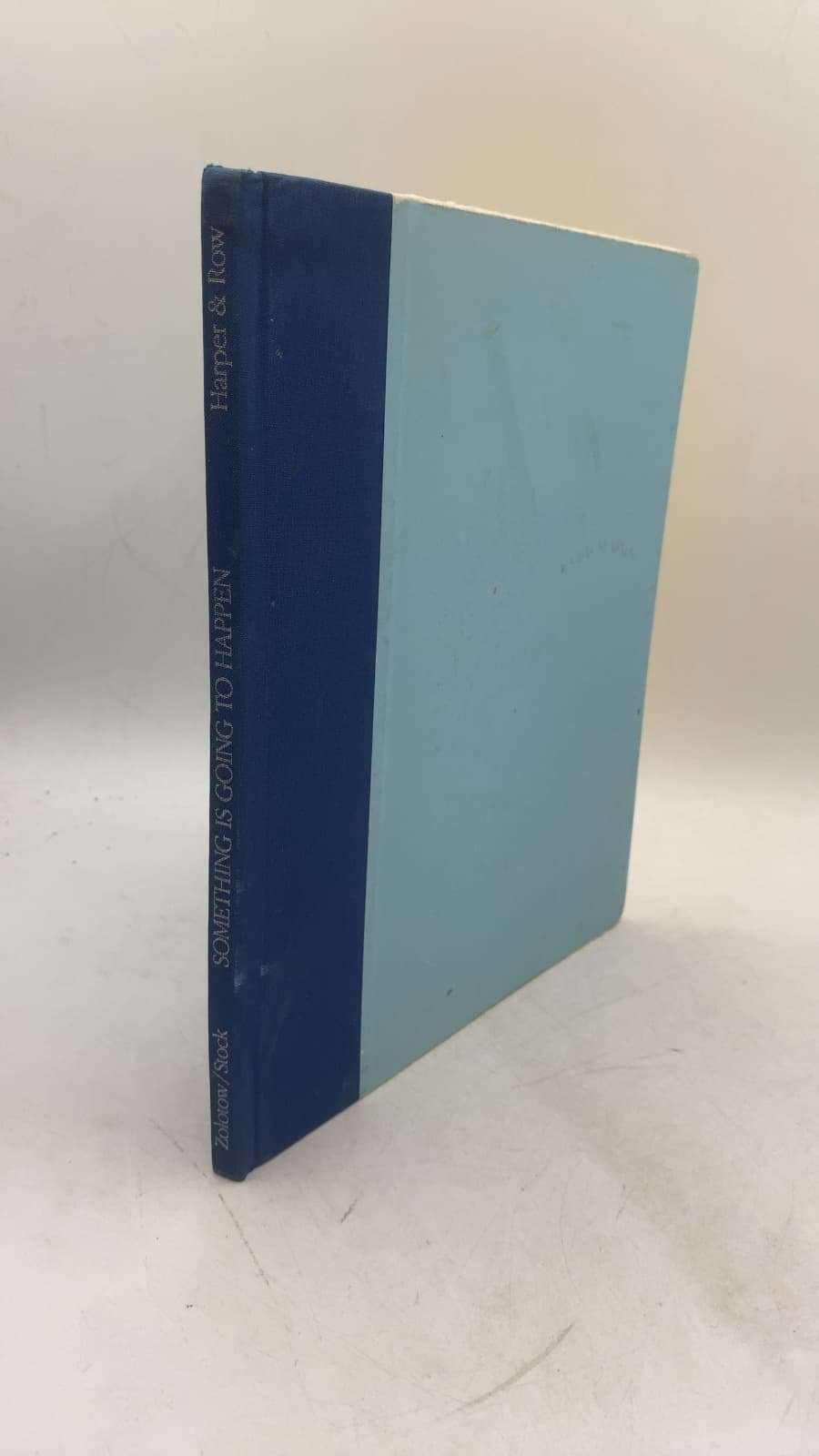 Something Is Going to Happen by Charlotte Zolotow - front cover
