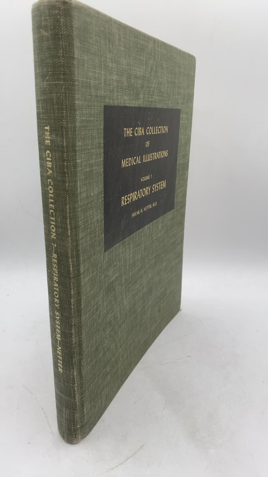 The CIBA Collection of Medical Illustrations Volume 7 Respiratory System by Frank H. Netter, M.D. - front cover