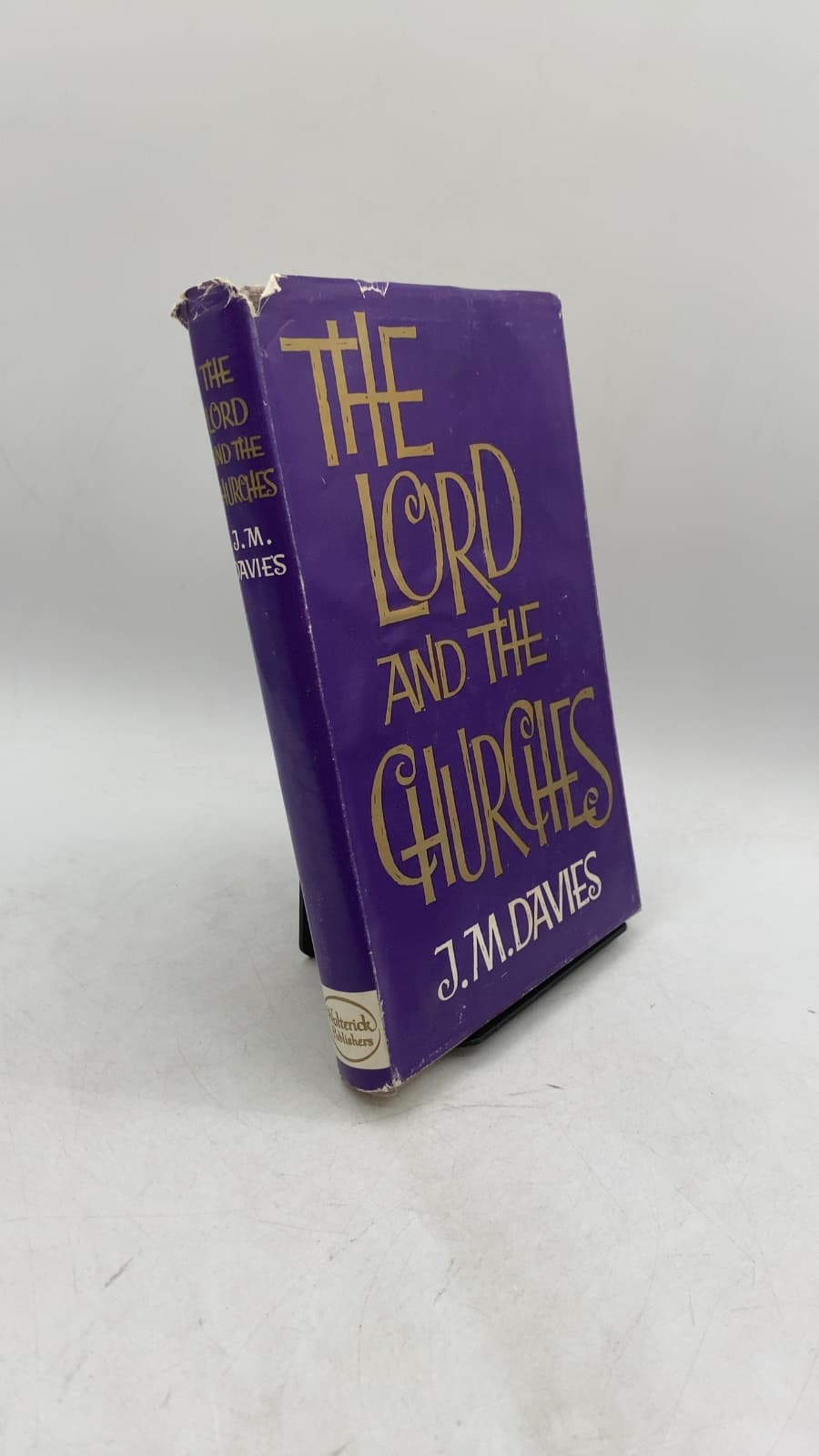 THE Lord AND THE Churches by J. M. Davies - front cover