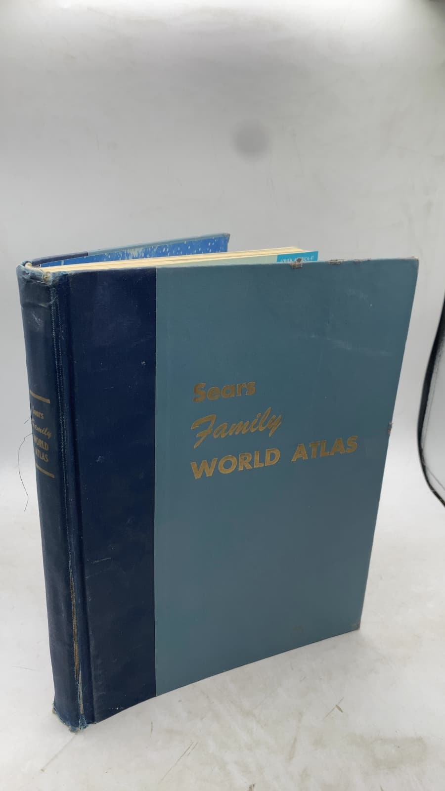 Sears Family World Atlas - front cover