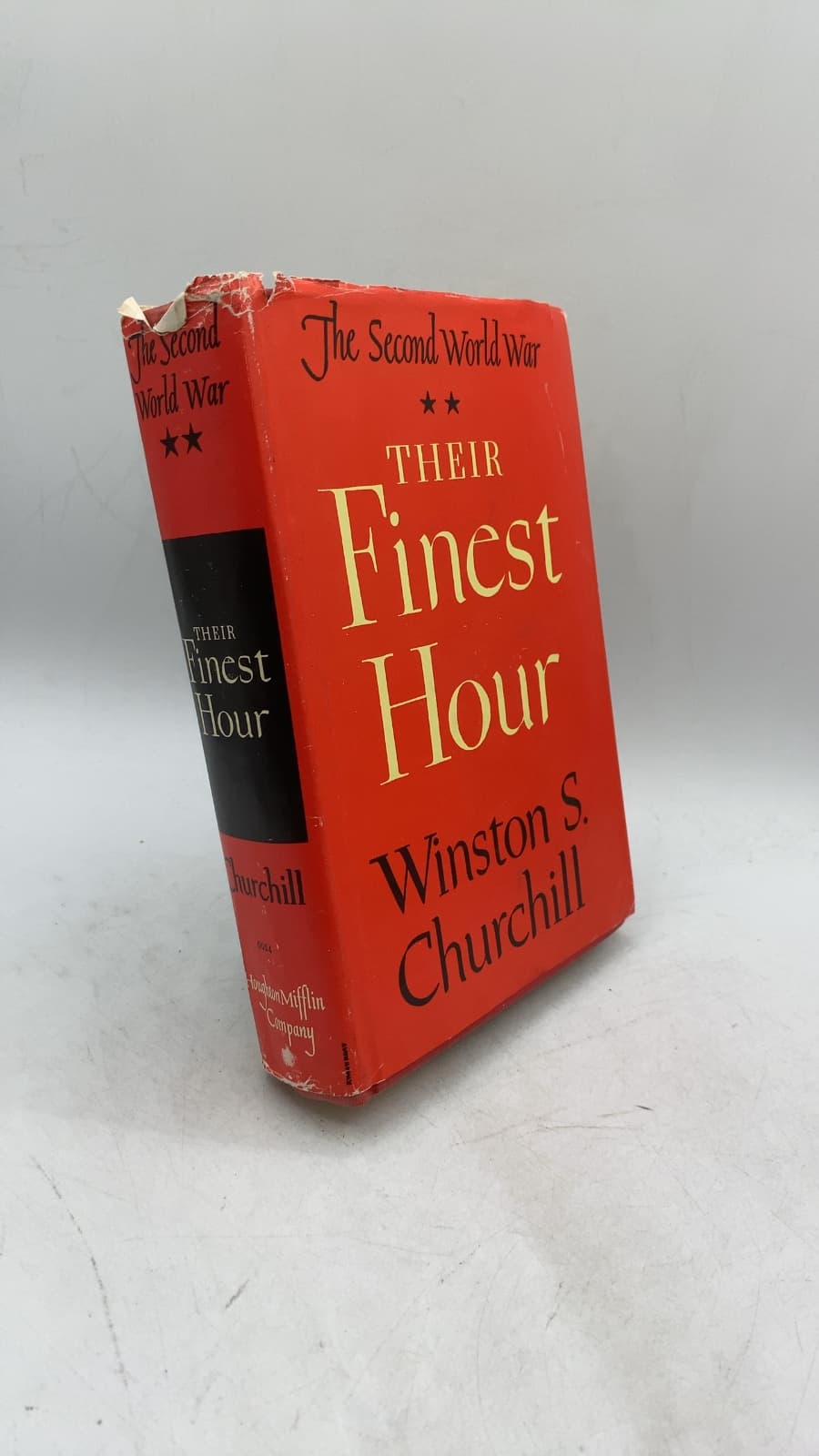 Their Finest Hour by Winston S. Churchill - front cover