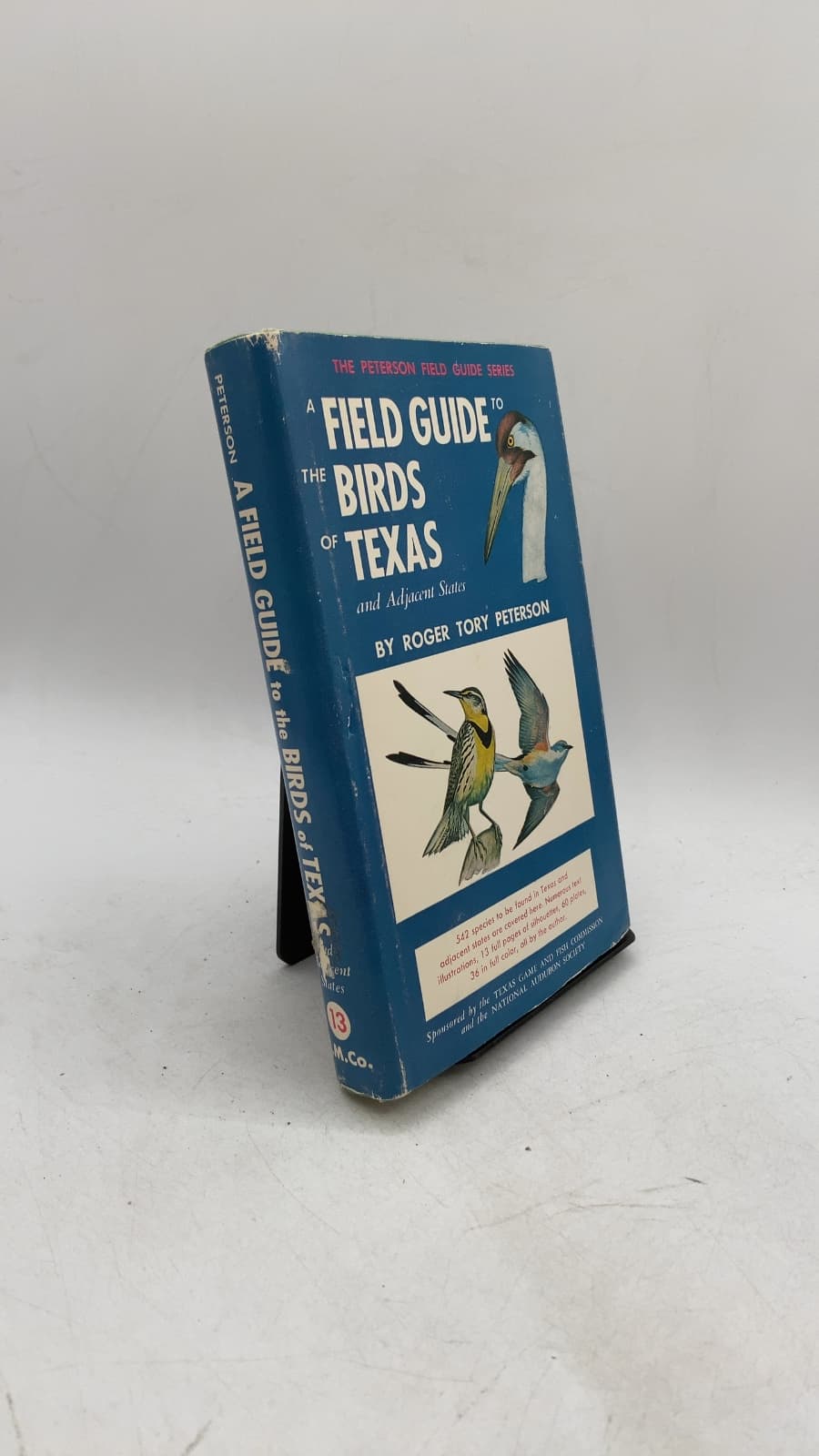 A Field Guide to the Birds of Texas and Adjacent States by Roger Tory Peterson - front cover
