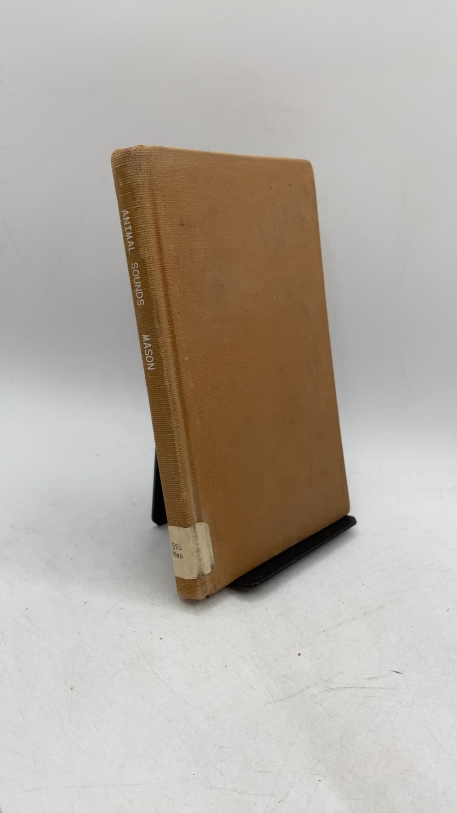 Animal Sounds by George F. Mason - front cover
