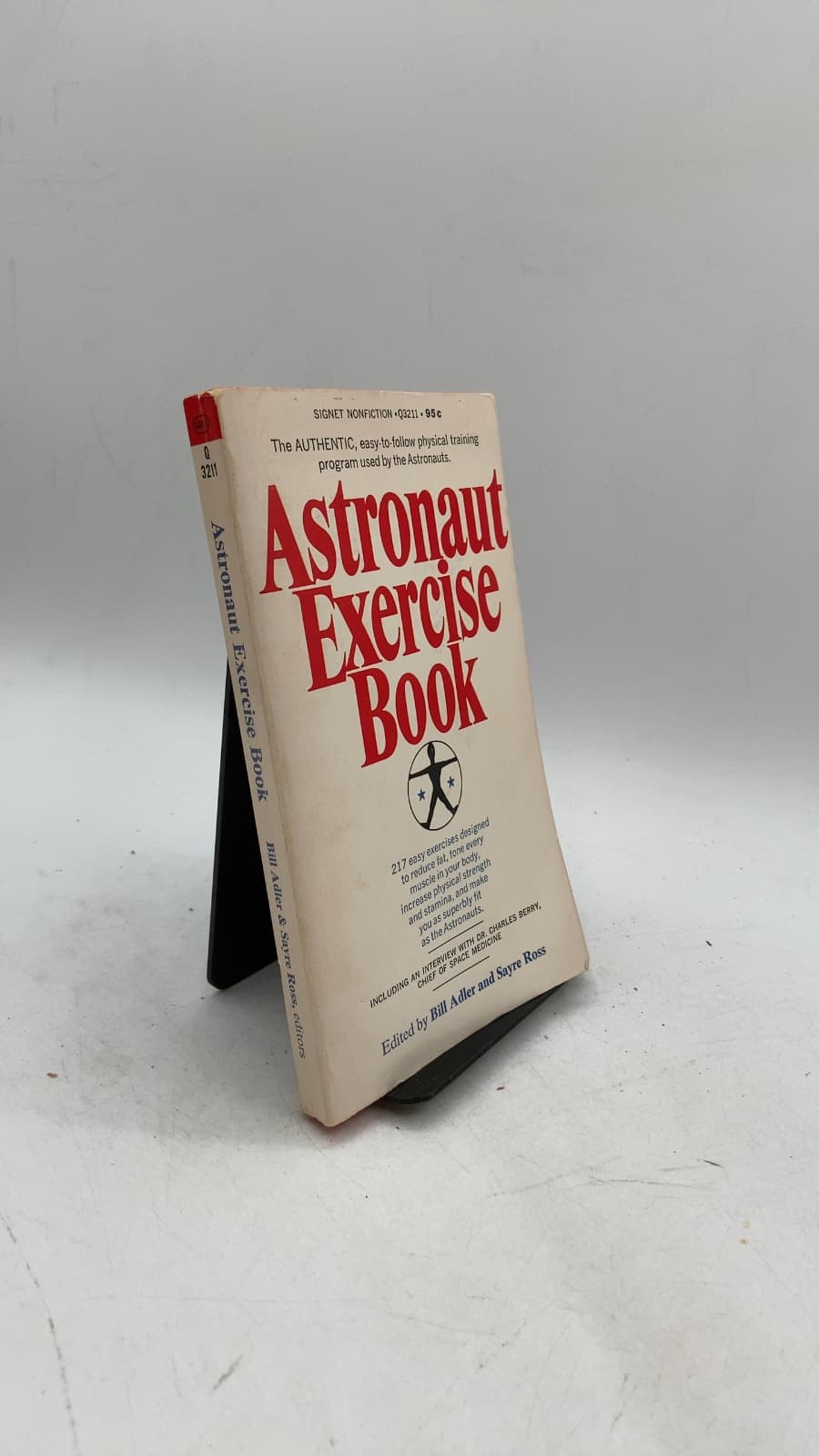 Astronaut Exercise Book by Bill Adler and Sayre Ross - front cover