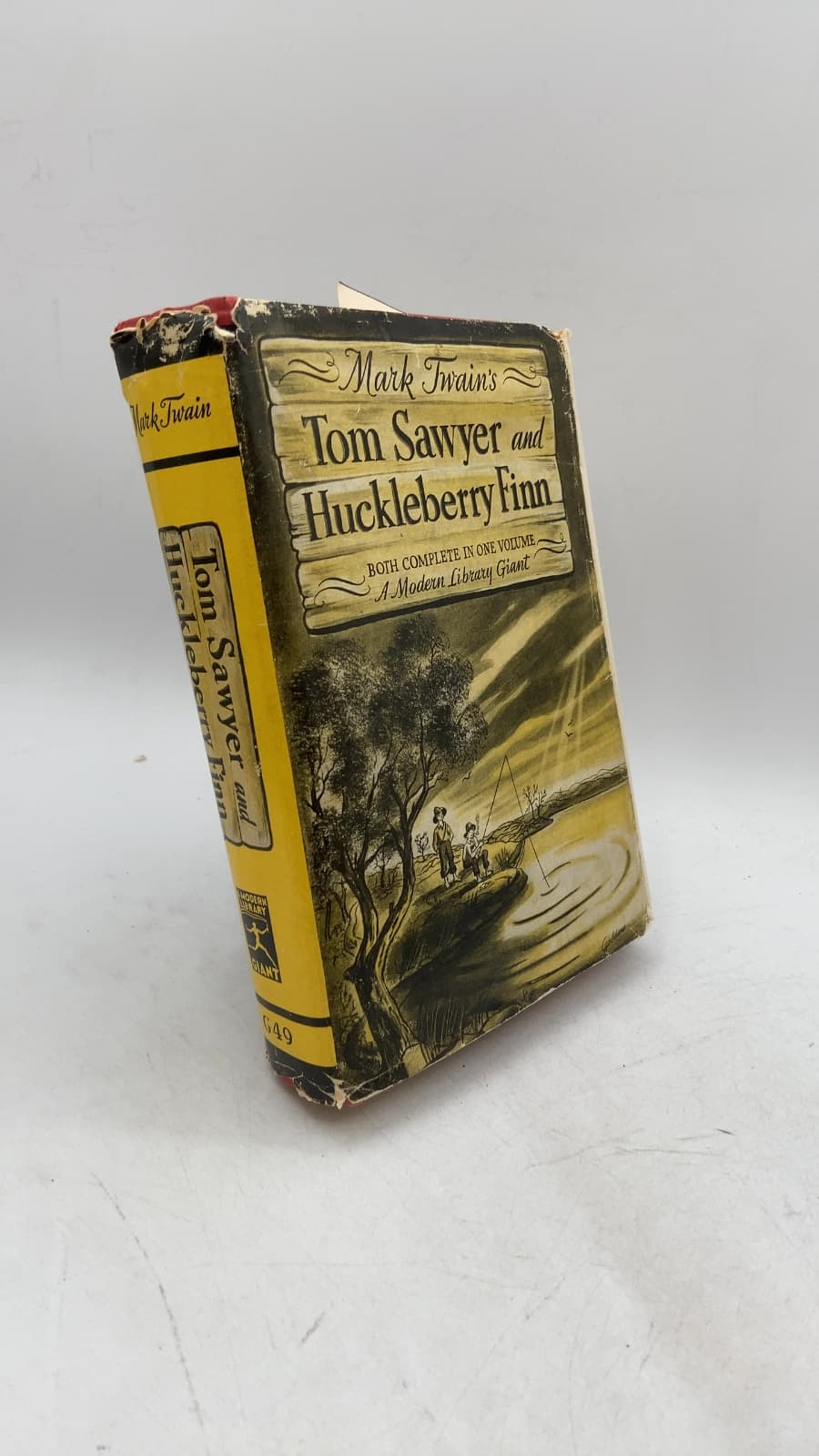 The Adventures of Tom Sawyer and The Adventures of Huckleberry Finn by Mark Twain - front cover