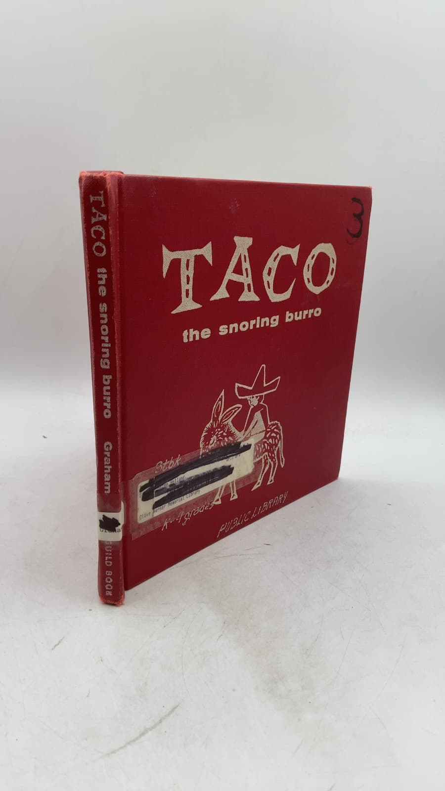 TACO the snoring burro by Helen Holland Graham - front cover