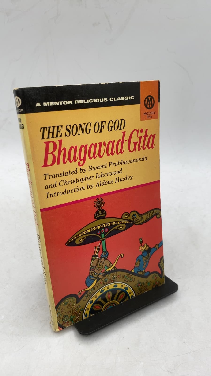 The Song of God: Bhagavad-Gita by Swami Prabhavananda and Christopher Isherwood - front cover