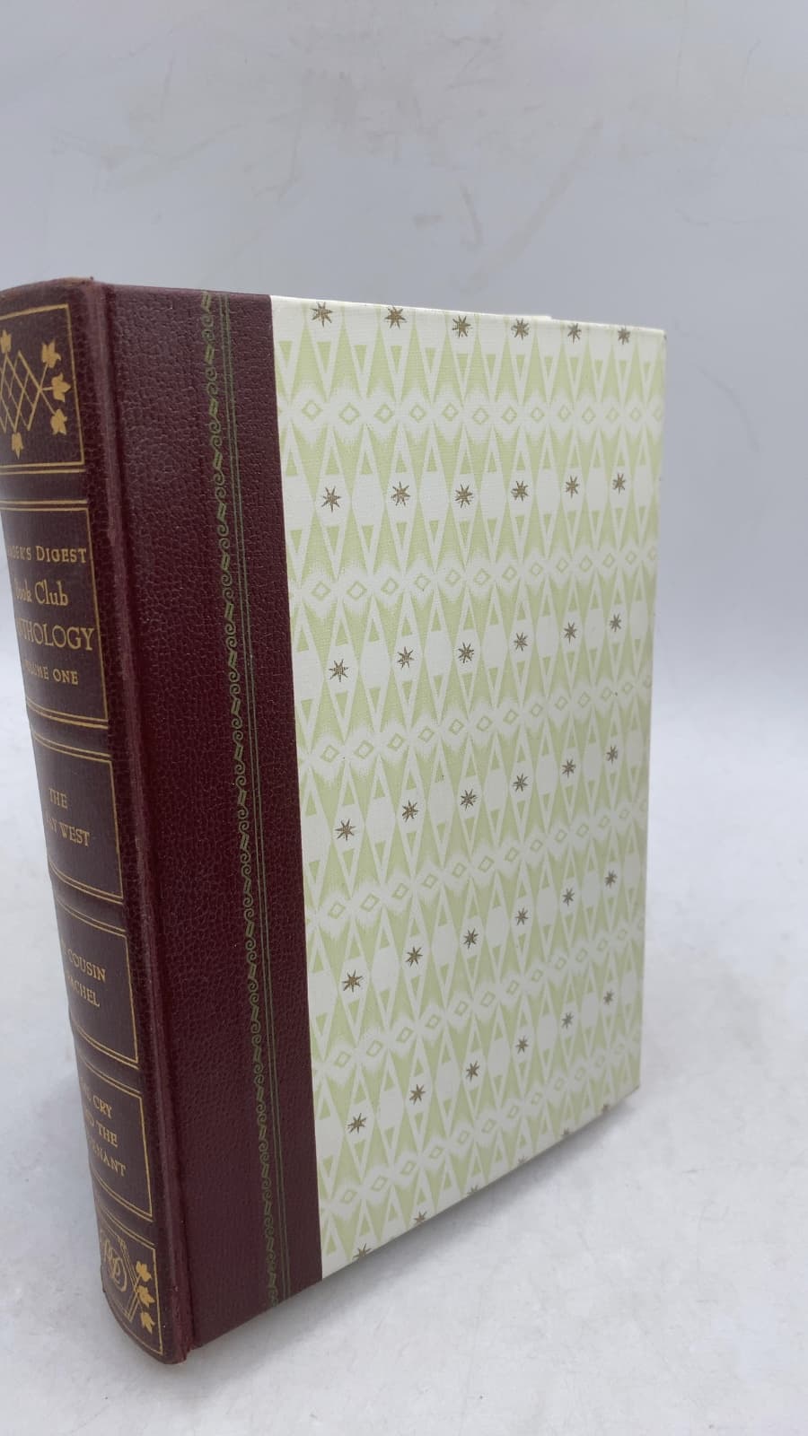 Reader's Digest Condensed Books Anthology Volume One - front cover