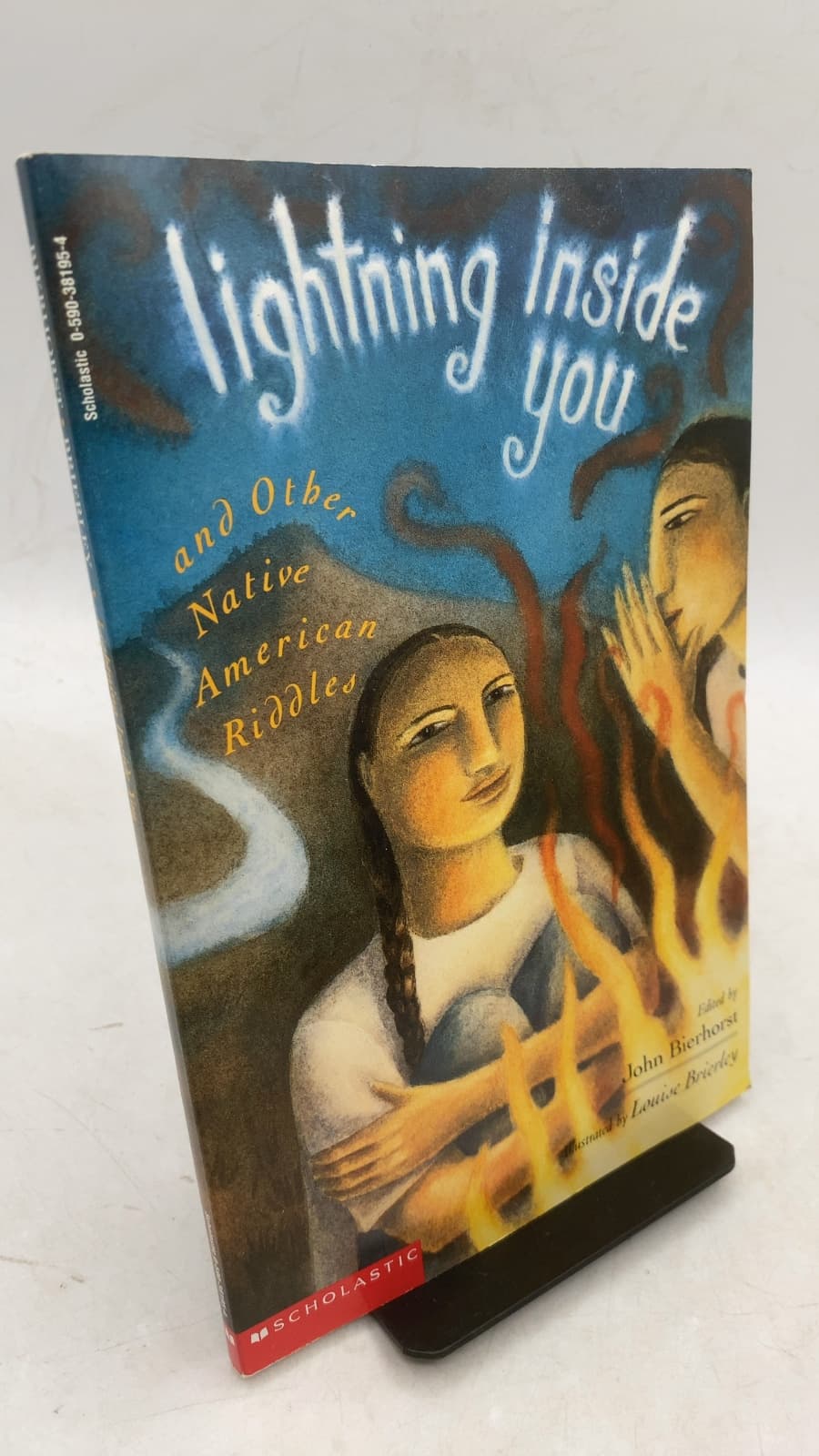 Lightning Inside You and Other Native American Riddles by John Bierhorst - front cover