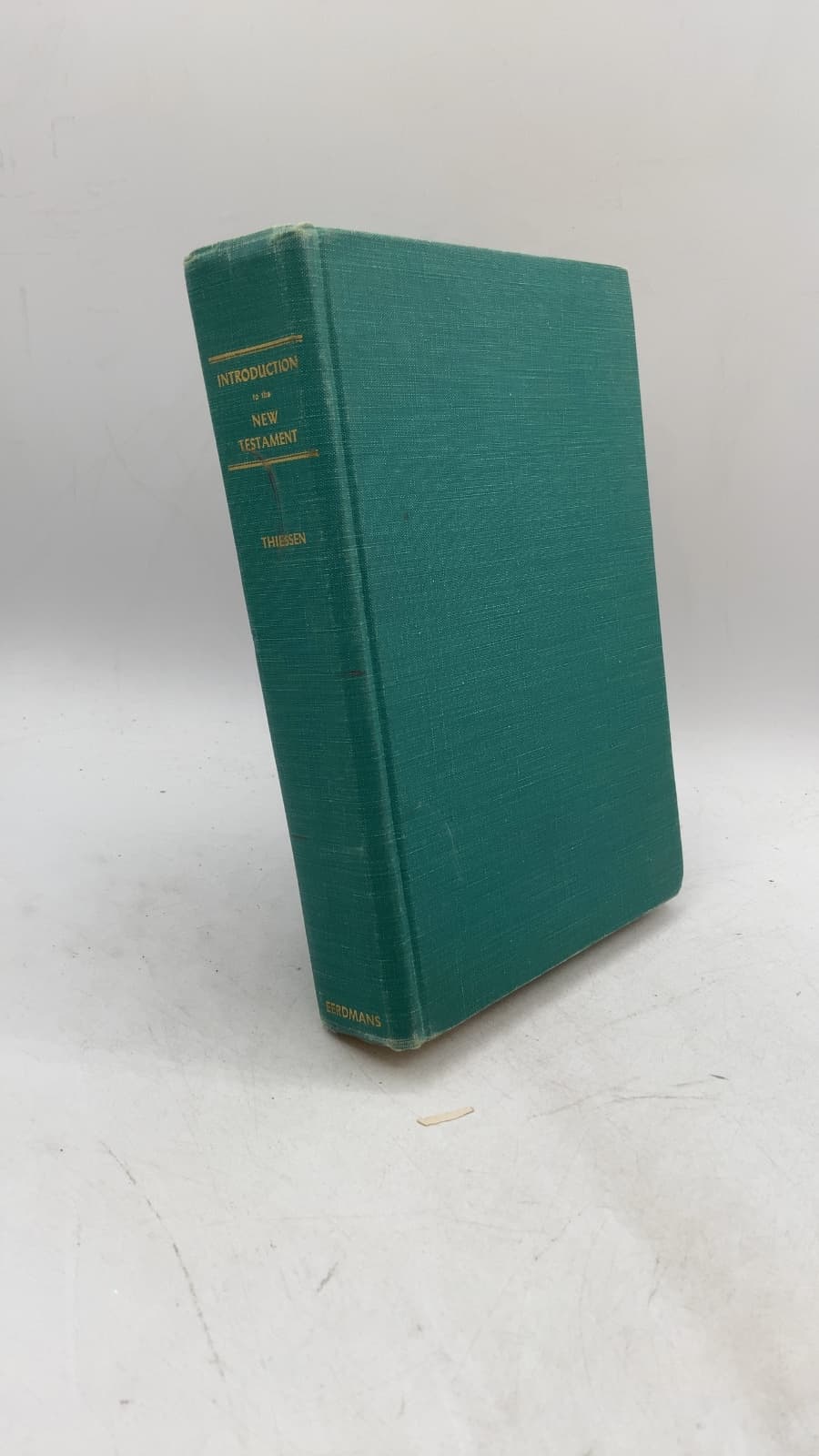 Introduction to the New Testament by Henry Clarence Thiessen - front cover