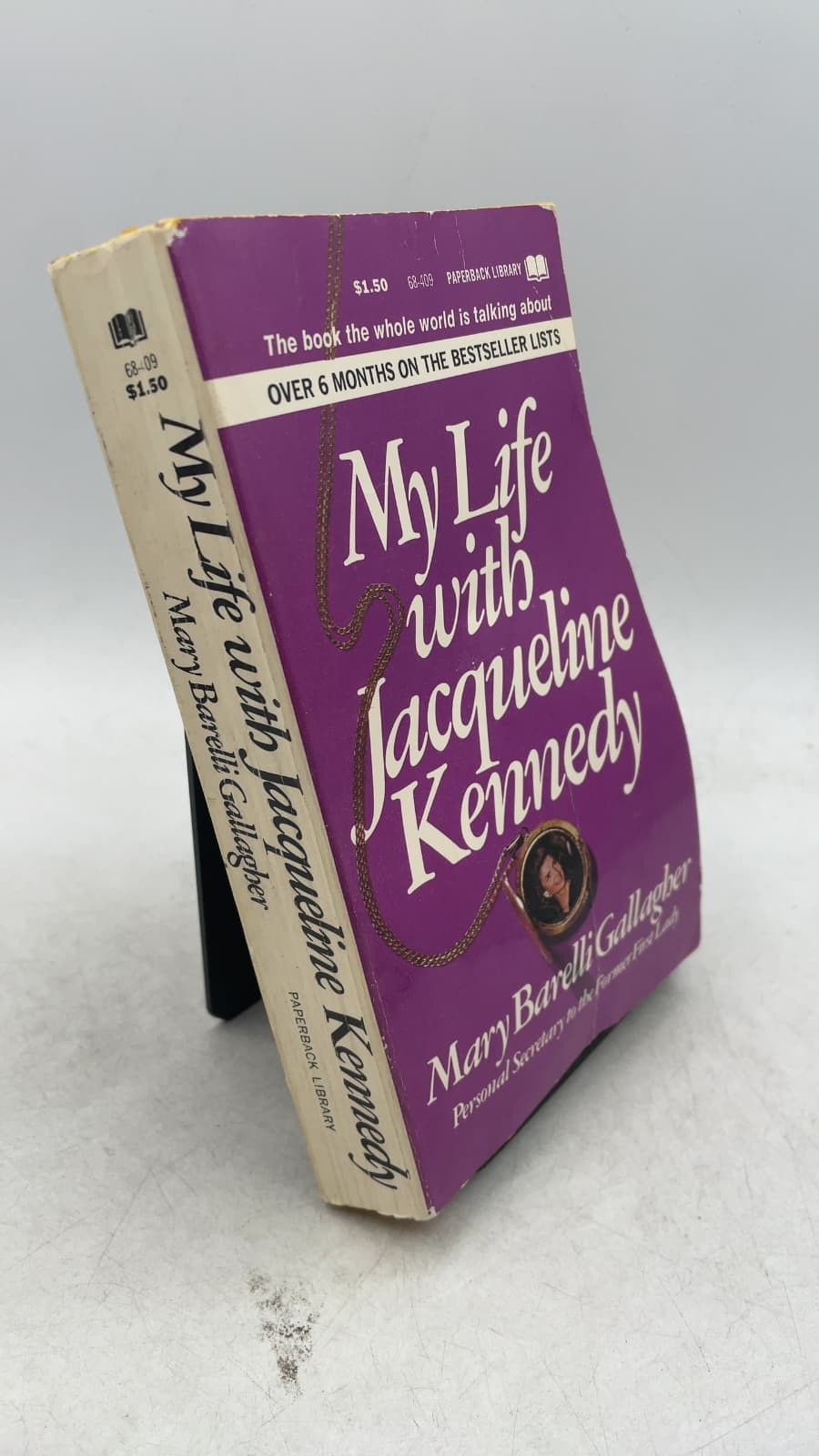 My Life with Jacqueline Kennedy by Mary Barelli Gallagher - front cover