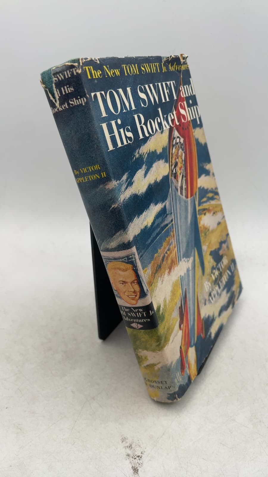 TOM Swift AND HIS Rocket Ship by Victor Appleton II - front cover