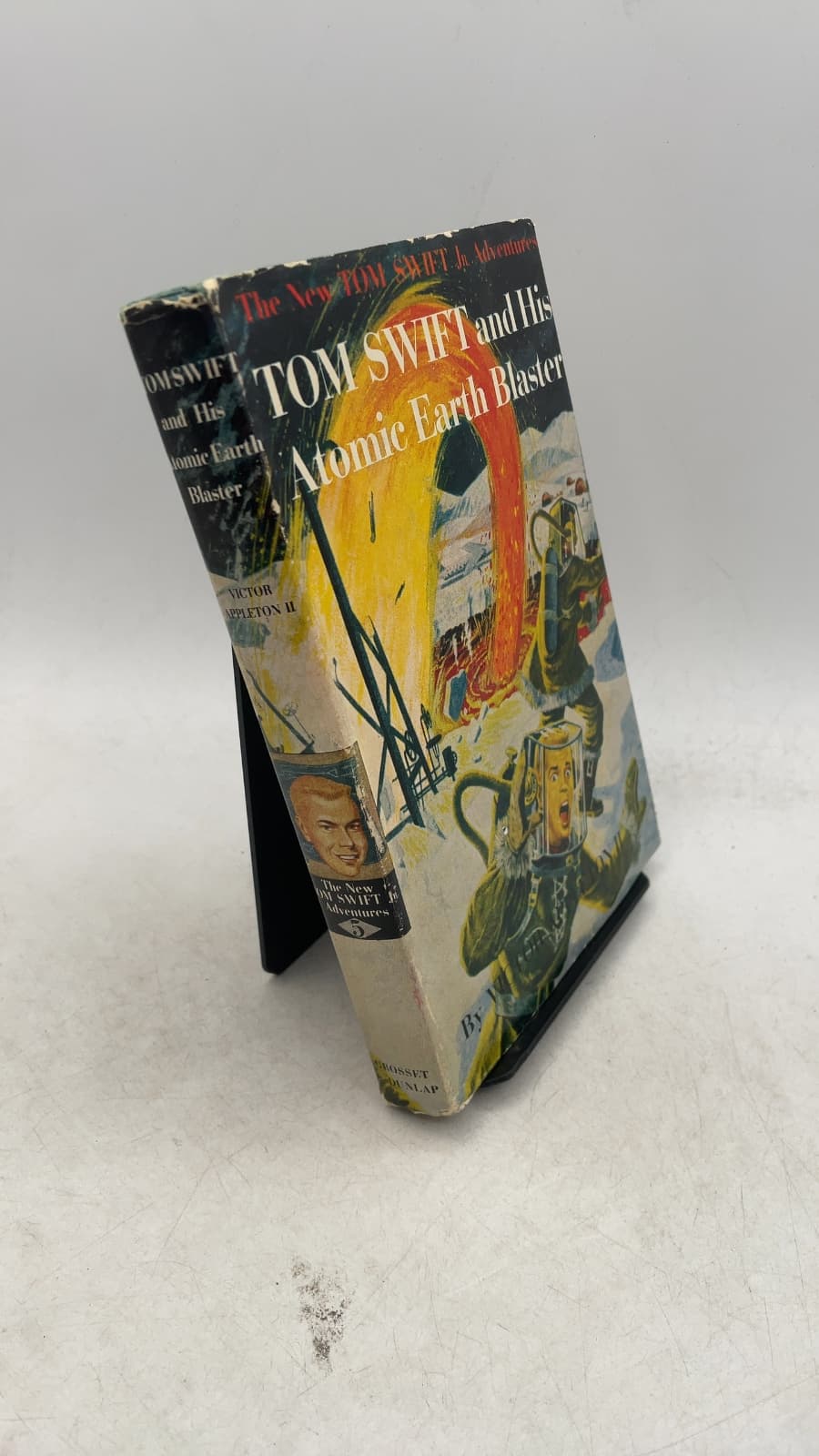 TOM SWIFT and His Atomic Earth Blaster by Victor Appleton II - front cover