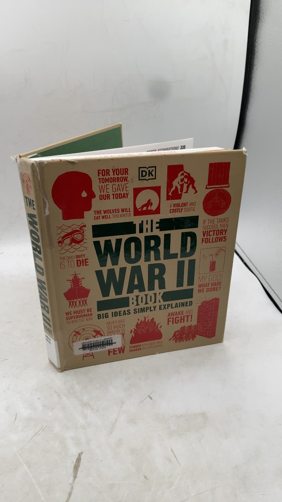 The World War II Book: Big Ideas Simply Explained - front cover