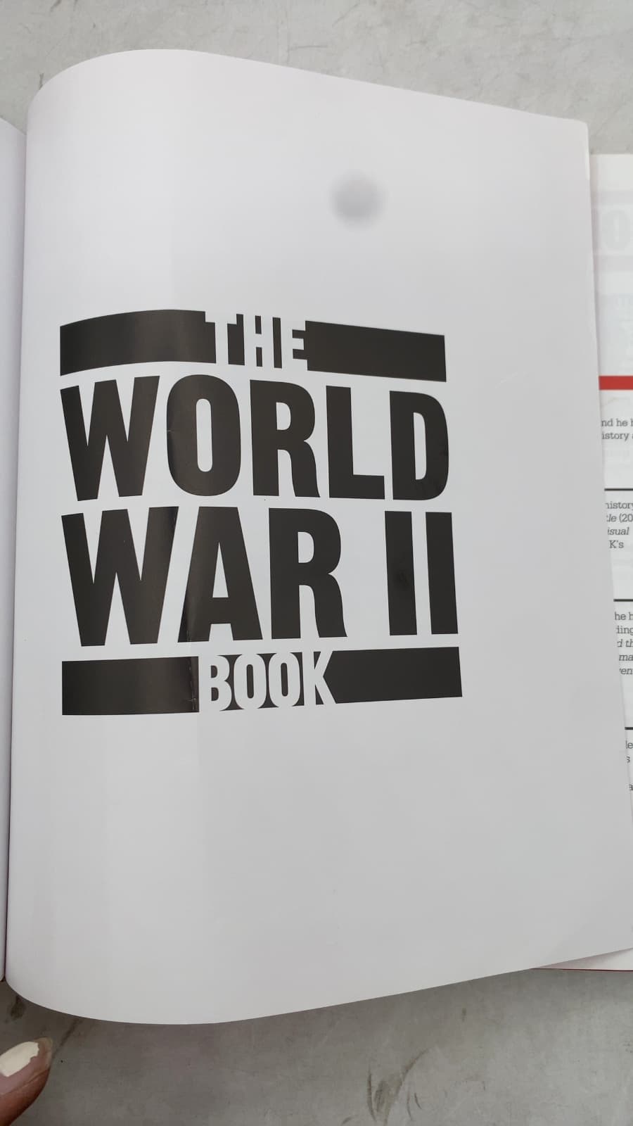 The World War II Book: Big Ideas Simply Explained - title page