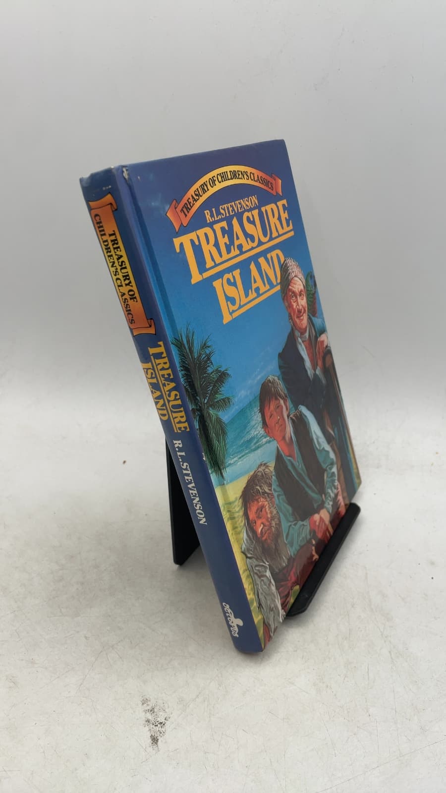 Treasure Island by R.L. Stevenson - front cover