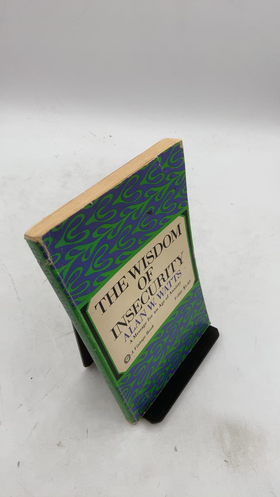 The Wisdom of Insecurity by Alan W. Watts - front cover