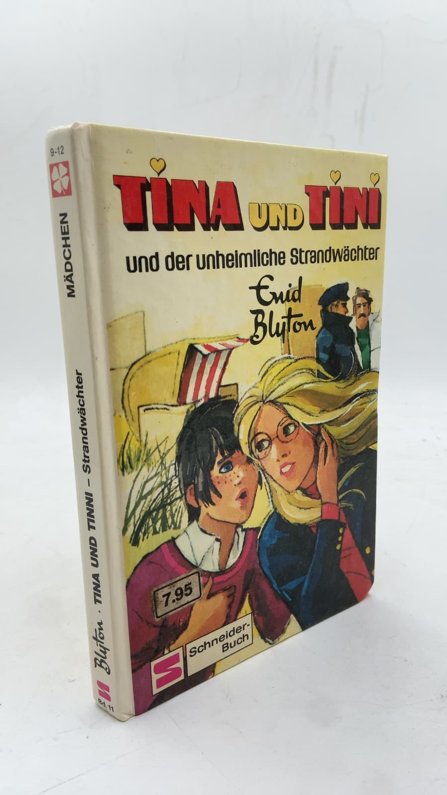 Tina und Tini und der unheimliche Strandwächter by Enid Blyton - front cover