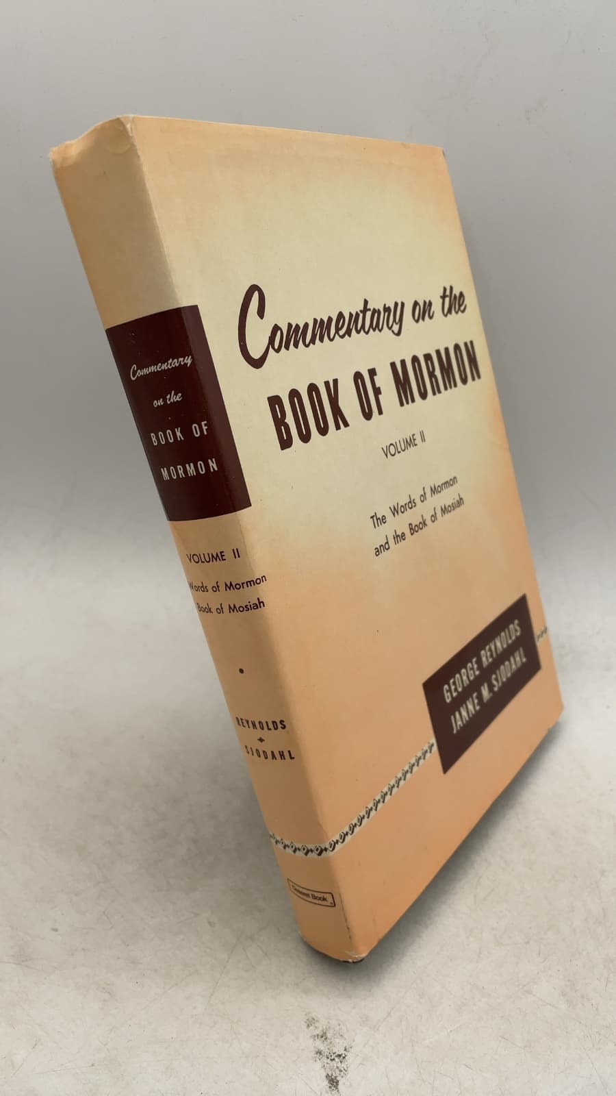 Commentary on the Book of Mormon, Volume II: The Words of Mormon and the Book of Mosiah by George Reynolds and Janne M. Sjodahl - front cover