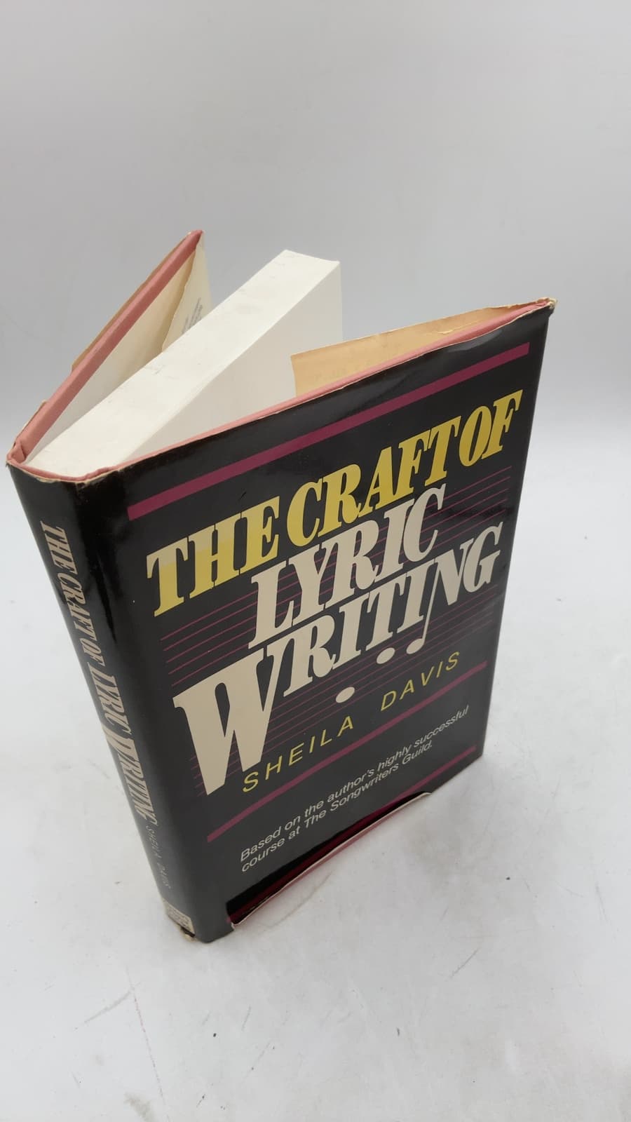 The Craft of Lyric Writing by Sheila Davis - front cover