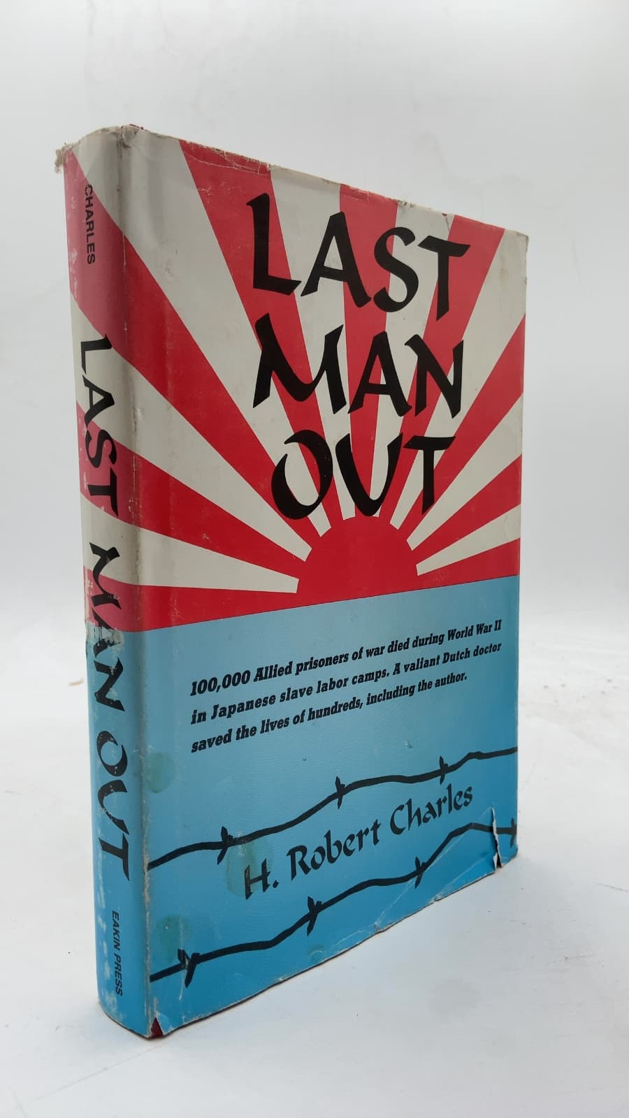 Last MAN OUT by H. Robert Charles - front cover