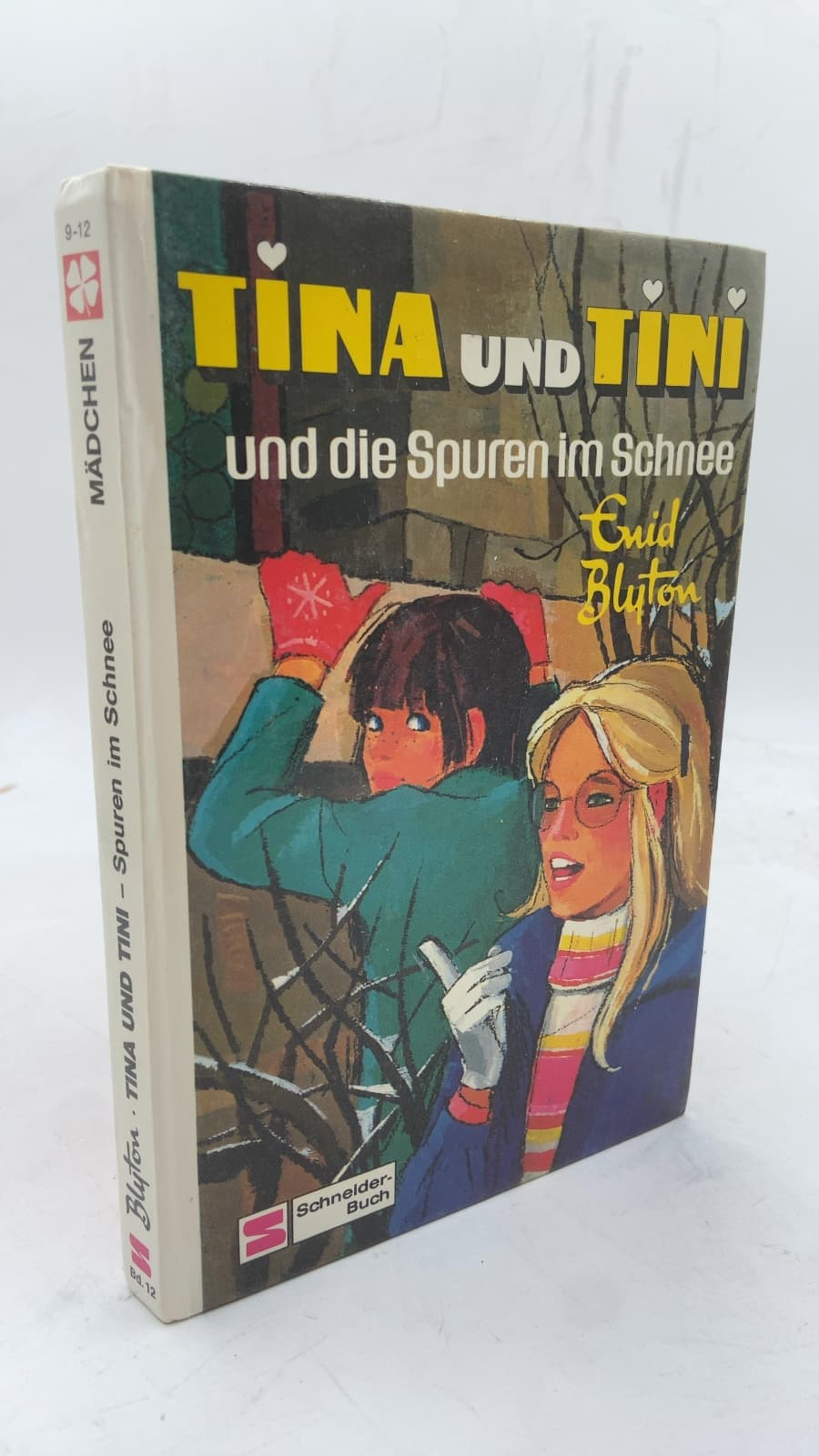 Tina und Tini und die Spuren im Schnee by Enid Blyton - front cover