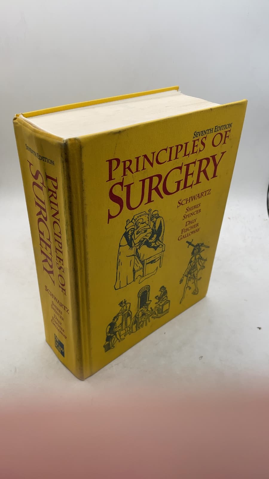 Principles of Surgery, Seventh Edition by Seymour I. Schwartz, G. Tom Shires, Frank C. Spencer, John M. Daly, Josef E. Fischer, Aubrey C. Galloway - front cover