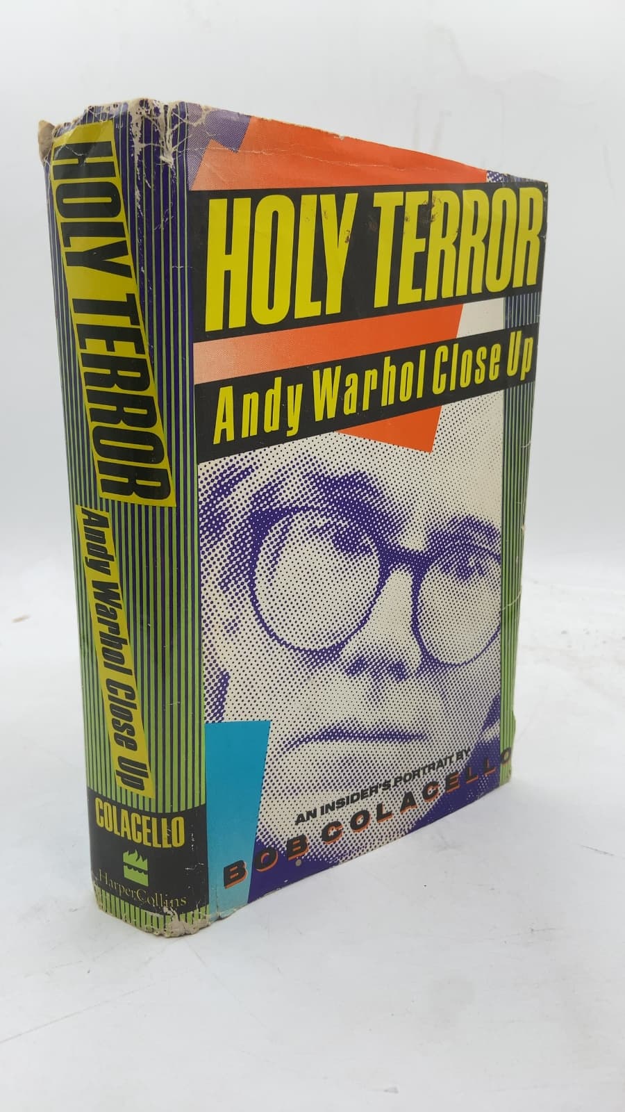 Holy Terror: Andy Warhol Close Up by Bob Colacello - front cover
