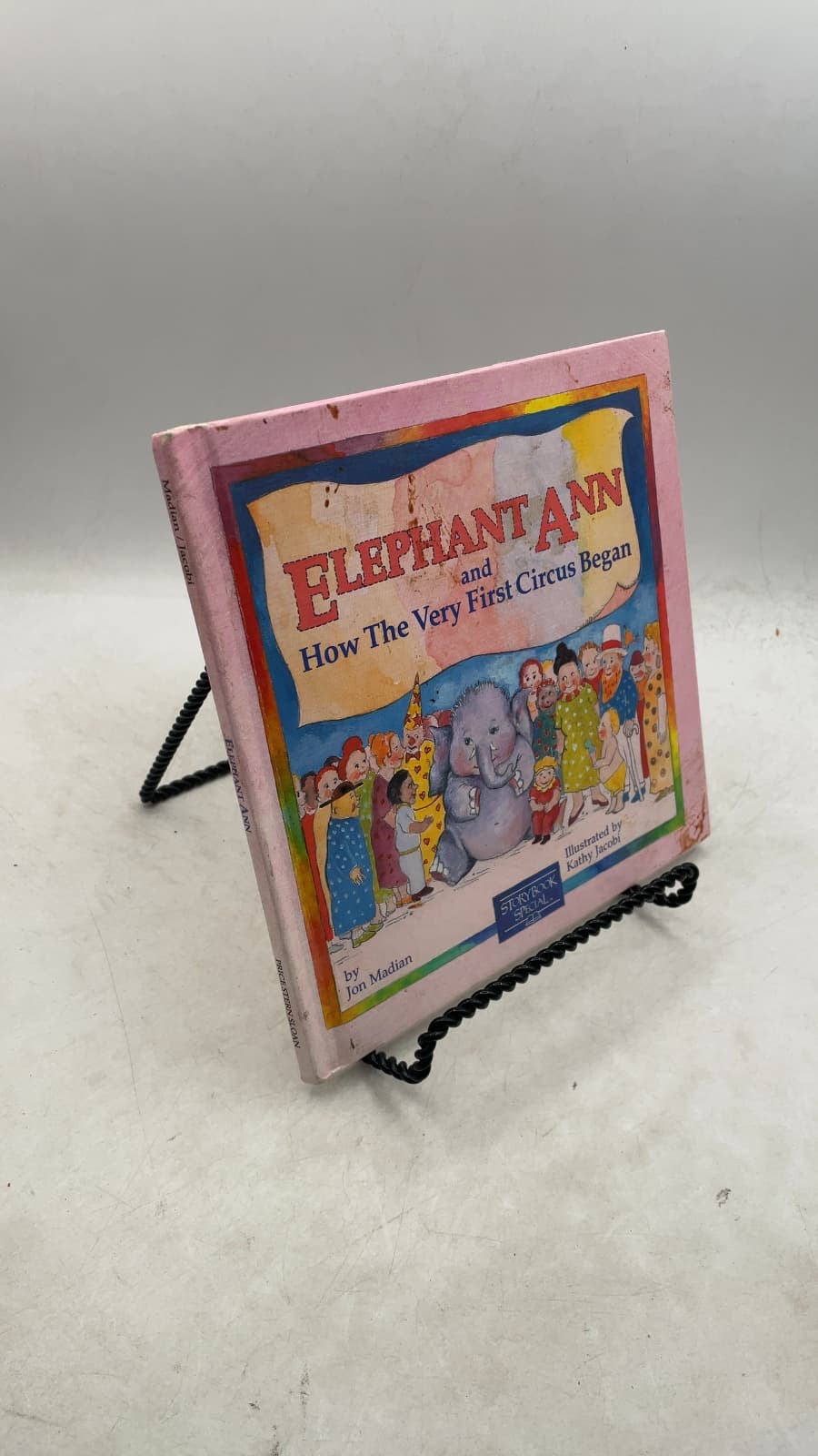 Elephant Ann and How The Very First Circus Began by Jon Madian - front cover