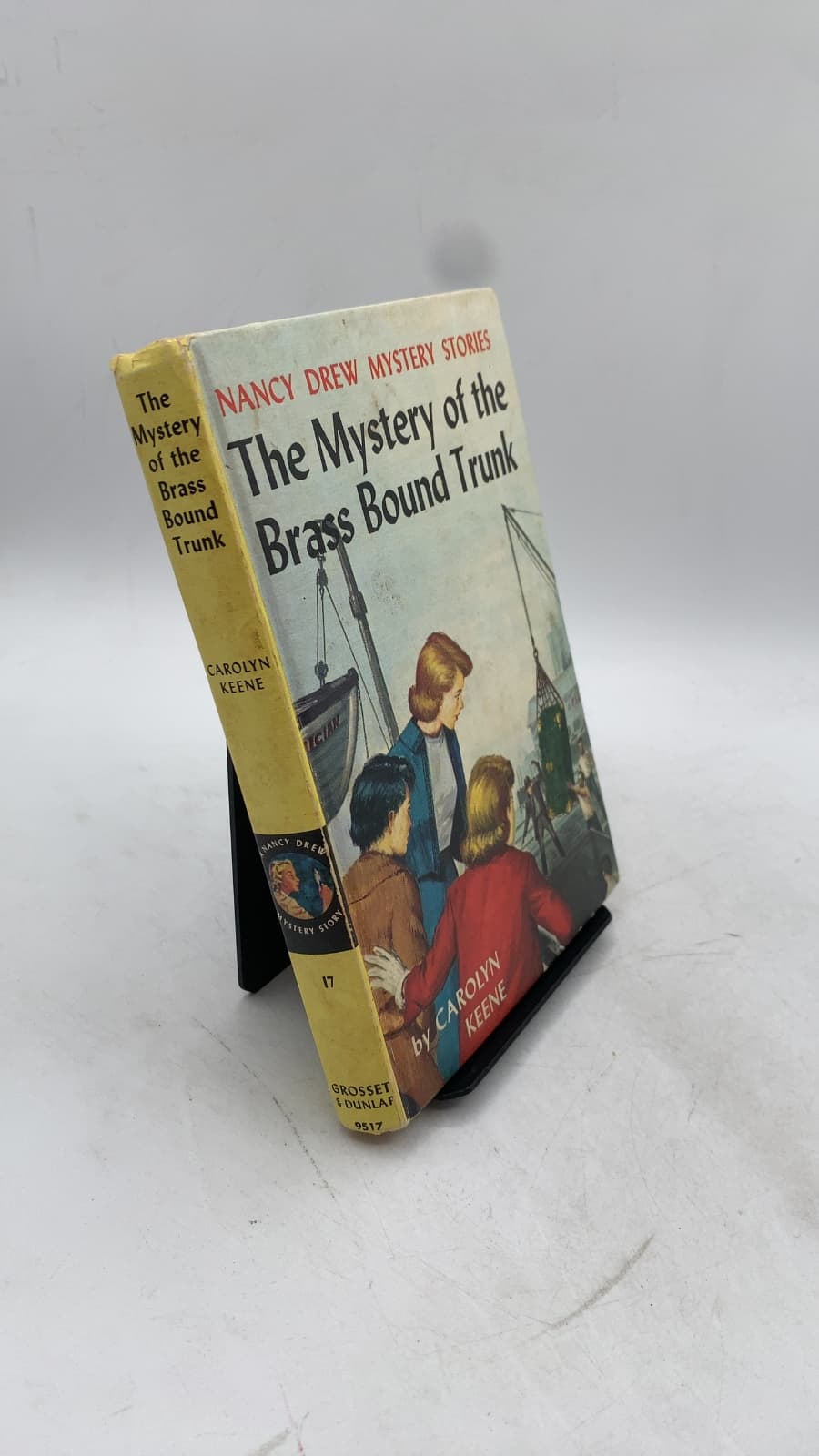 The Mystery of the Brass Bound Trunk by Carolyn Keene - front cover