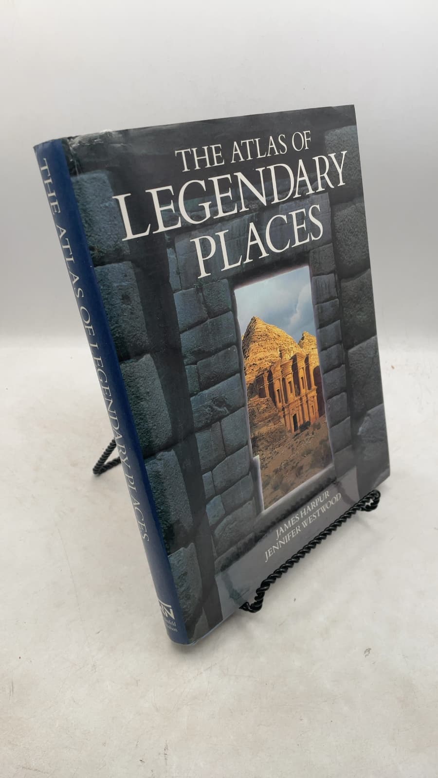 THE Atlas OF Legendary Places by James Harpur, Jennifer Westwood - front cover