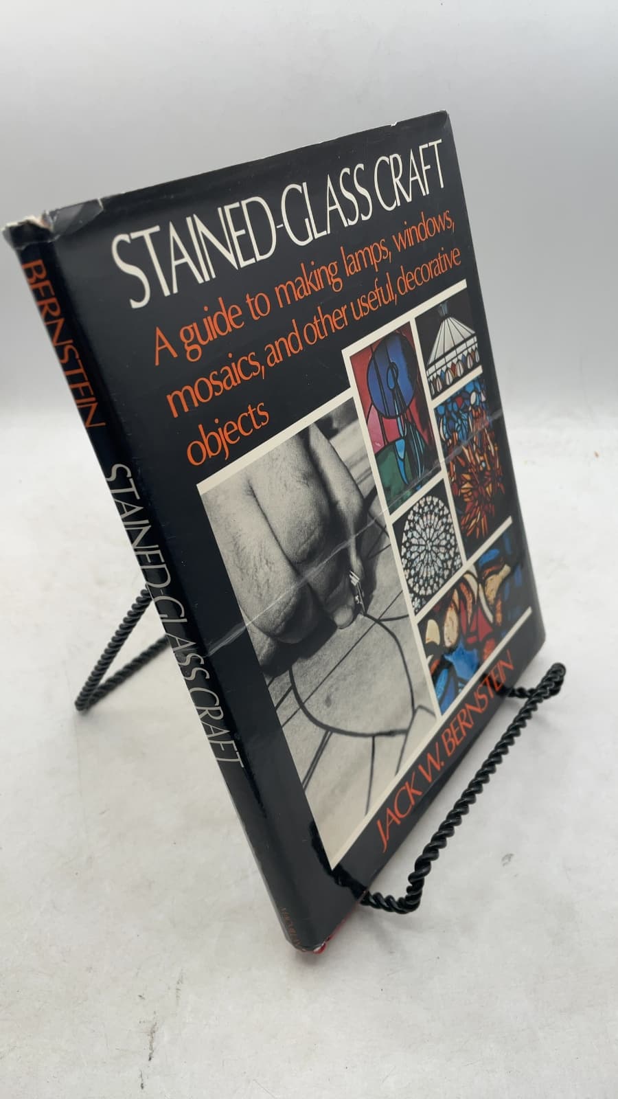 Stained-Glass Craft by Jack W. Bernstein - front cover