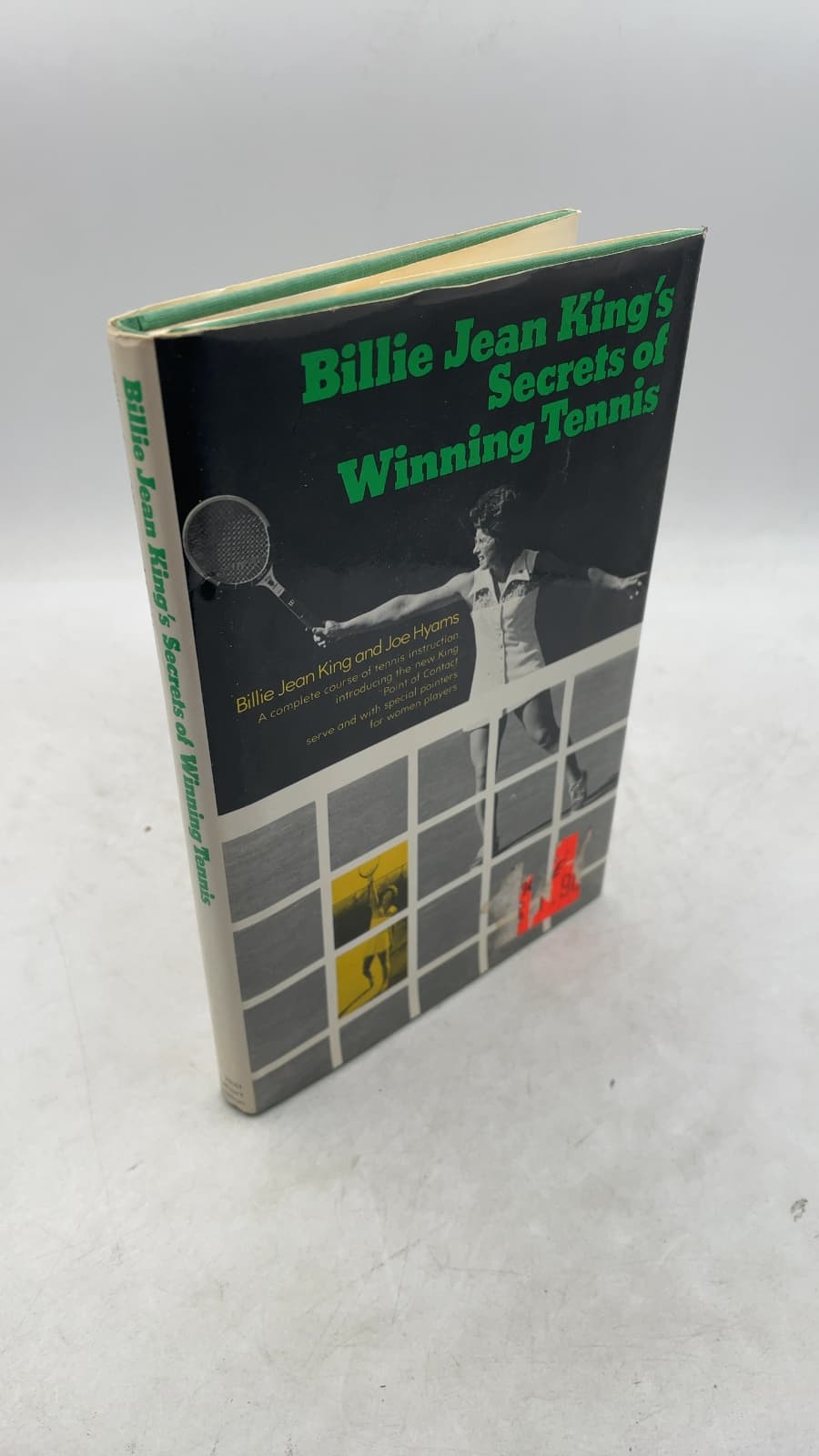 Billie Jean King's Secrets of Winning Tennis by Billie Jean King and Joe Hyams - front cover