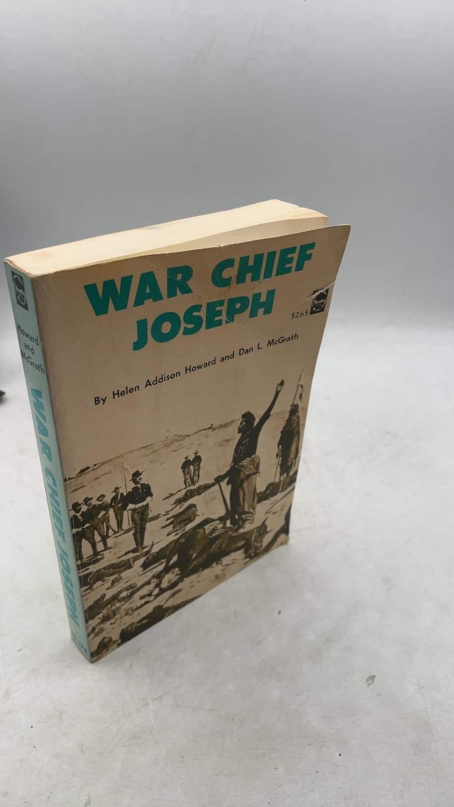 War Chief Joseph by Helen Addison Howard and Dan L. McGrath - front cover